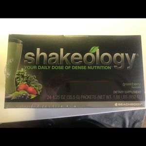 Brand new UNOPENED Box of Greenberry Shakeology